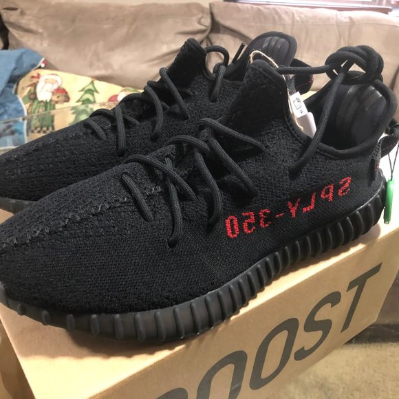 Adidas Yeezy 350 Boost V2 \'Black/Red\' main image 4